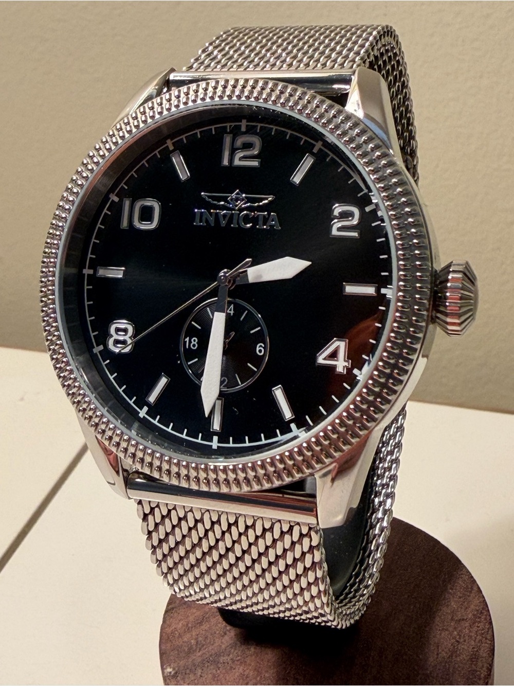 Invicta Vintage 47134 – 44mm Automatic Japan Movement | Mesh Bracelet